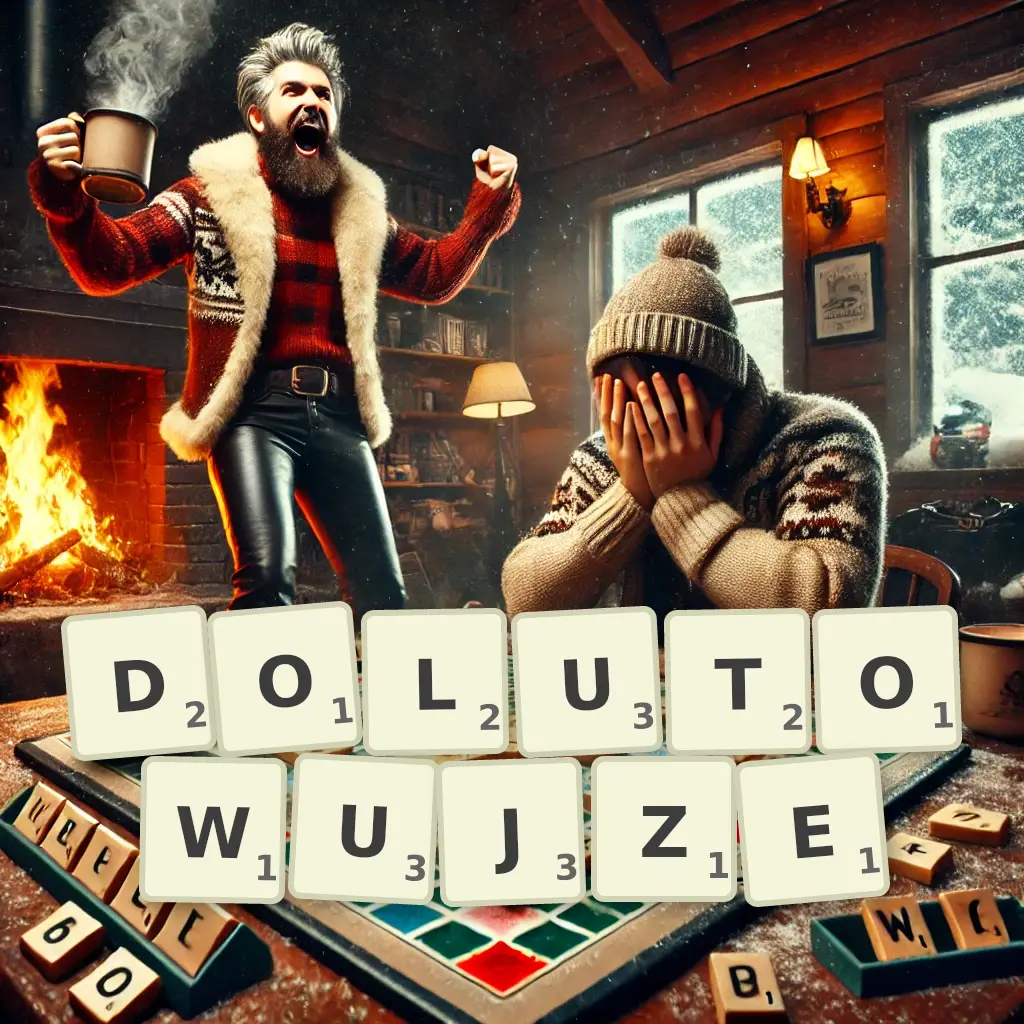 Słowa z liter DOLUTOWUJŻE