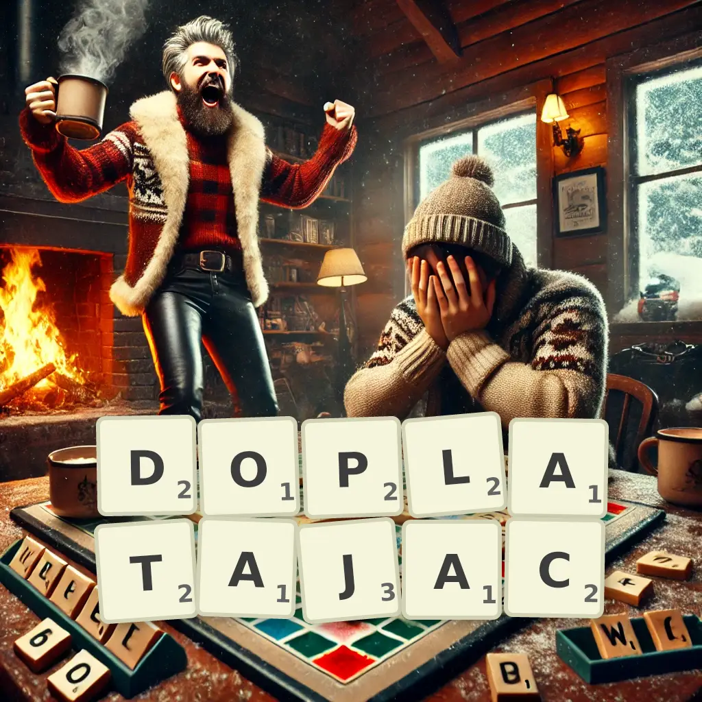 Słowa z liter DOPLATAJĄC