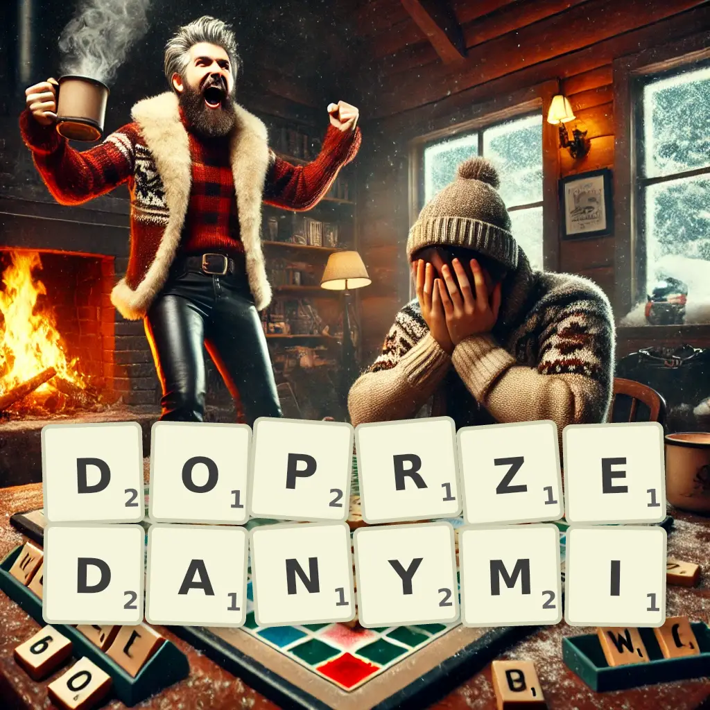 Słowa z liter DOPRZĘDANYMI