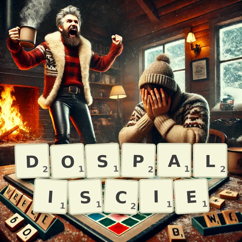 Słowa z liter DOSPALIŚCIE