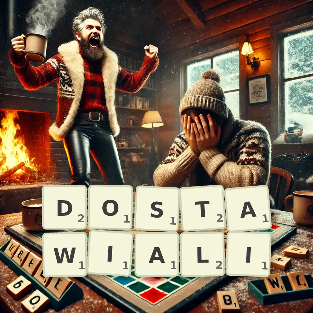 Słowa z liter DOSTAWIALI