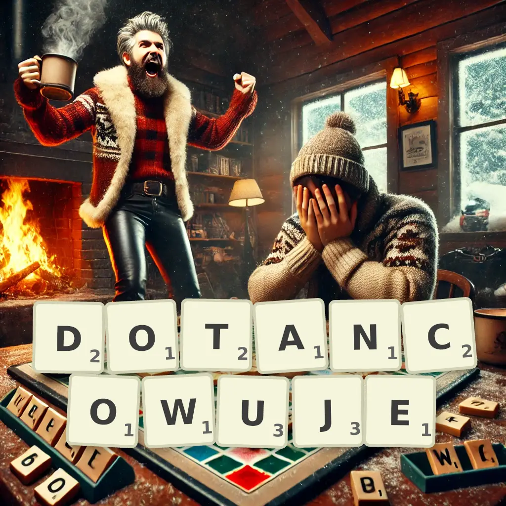 Słowa z liter DOTAŃCOWUJE
