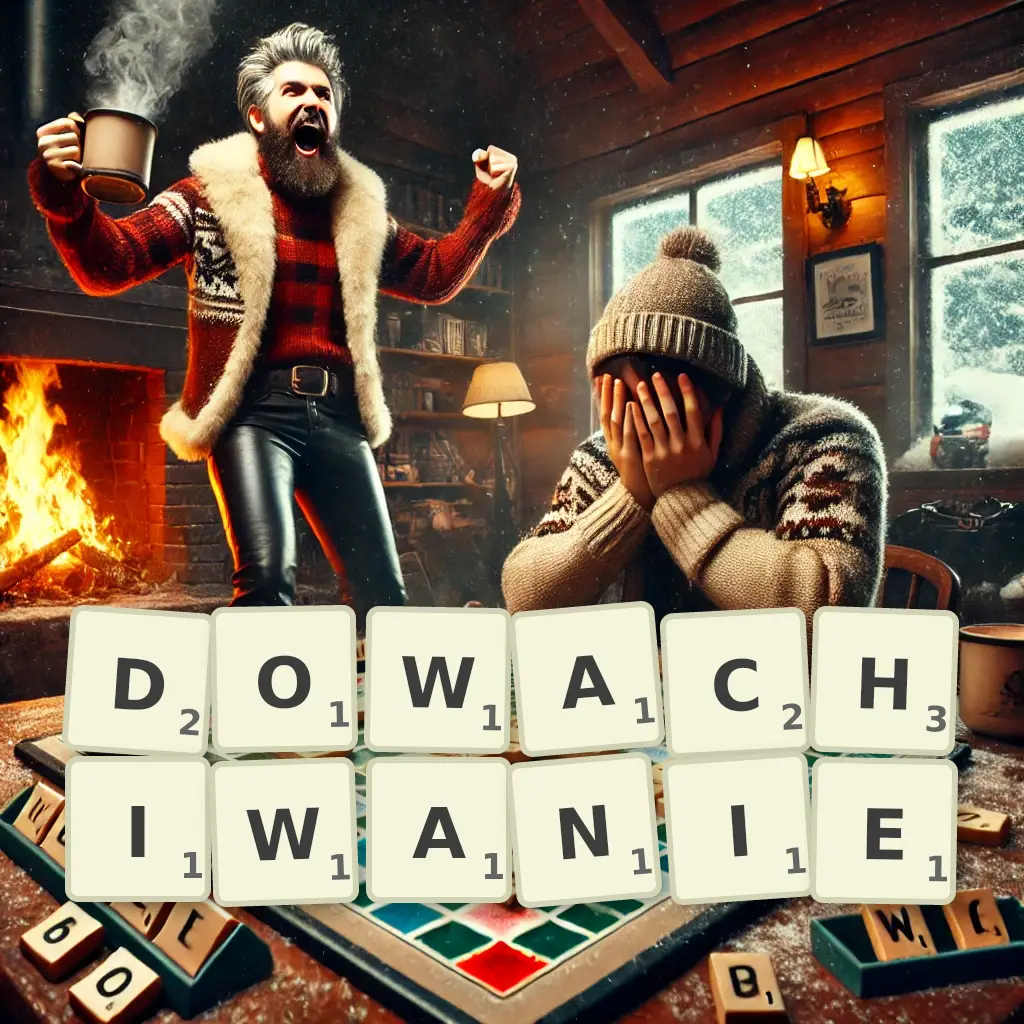 Słowa z liter DOWĄCHIWANIE