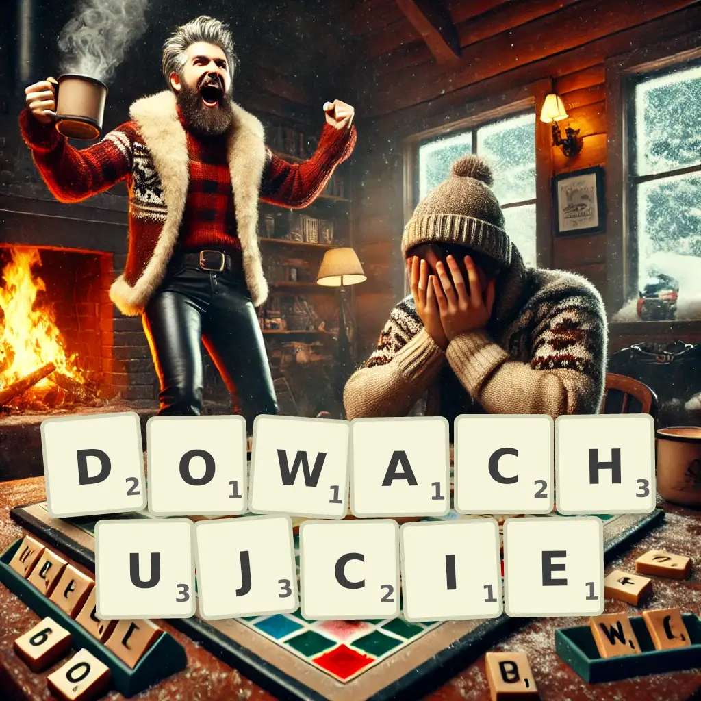 Słowa z liter DOWĄCHUJCIE