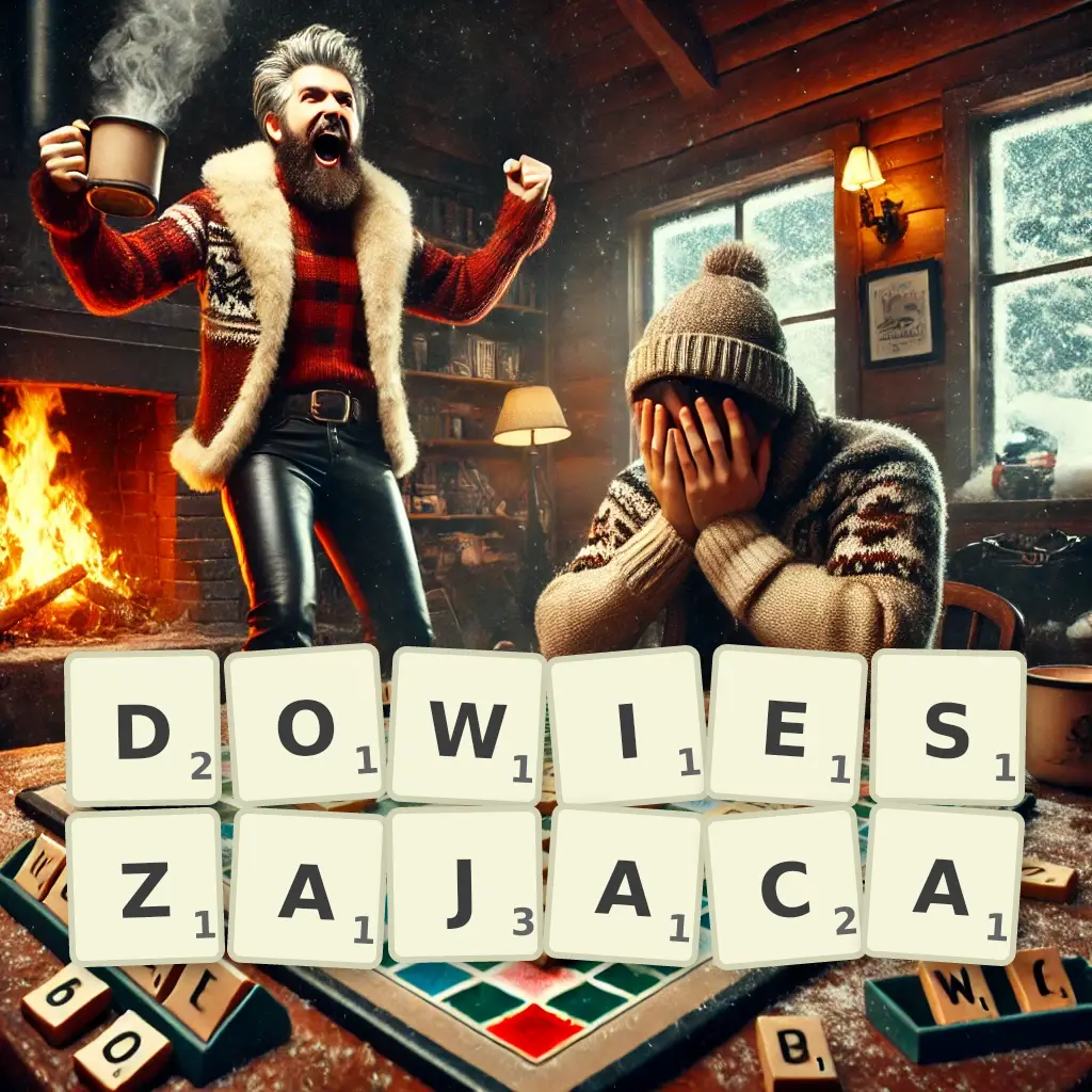 Słowa z liter DOWIESZAJĄCĄ
