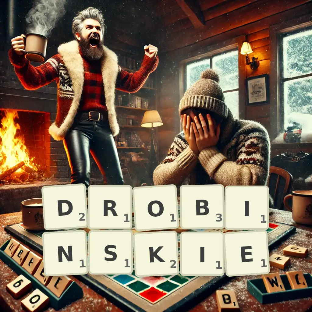 Słowa z liter DROBIŃSKIE