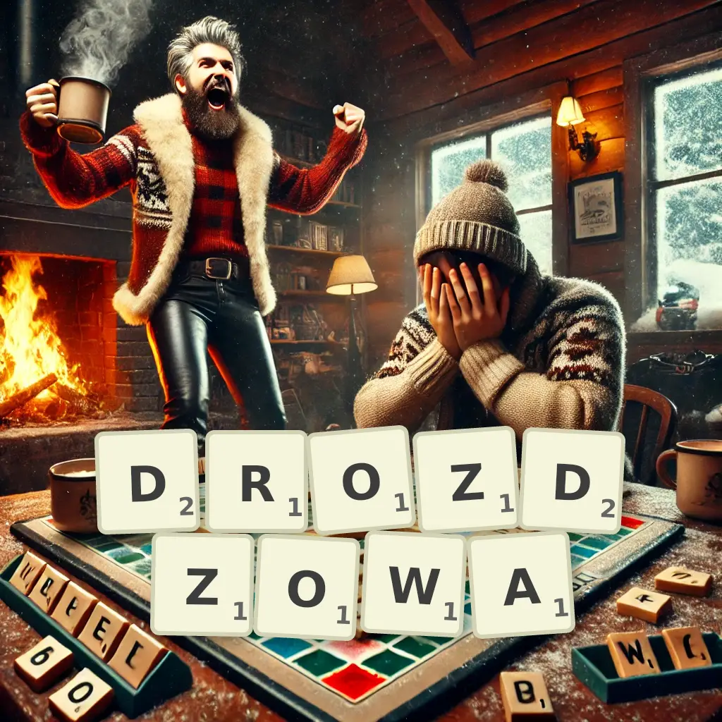 Słowa z liter DROŻDŻOWĄ