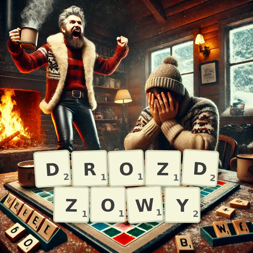 Słowa z liter DROŻDŻOWY