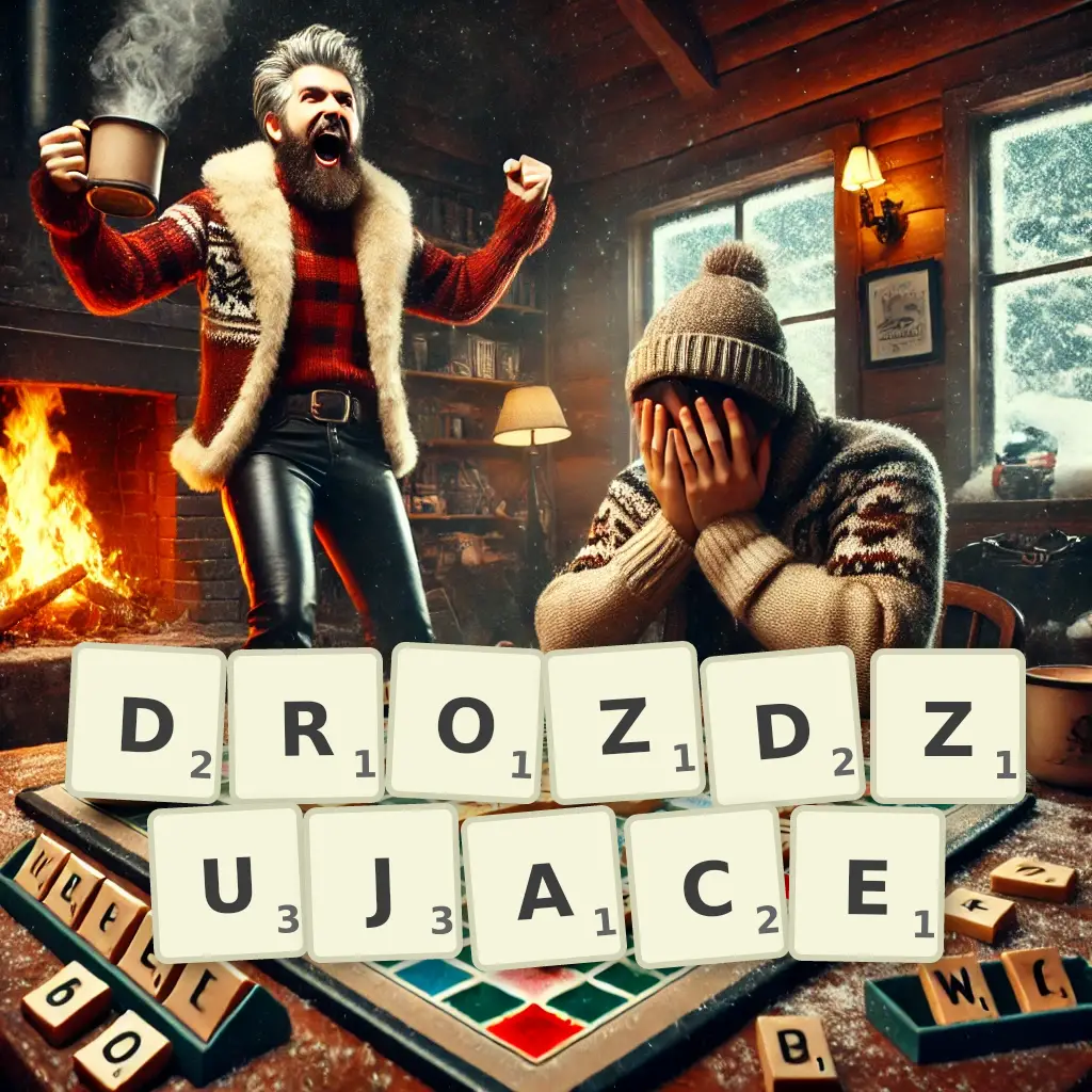 Słowa z liter DROŻDŻUJĄCE