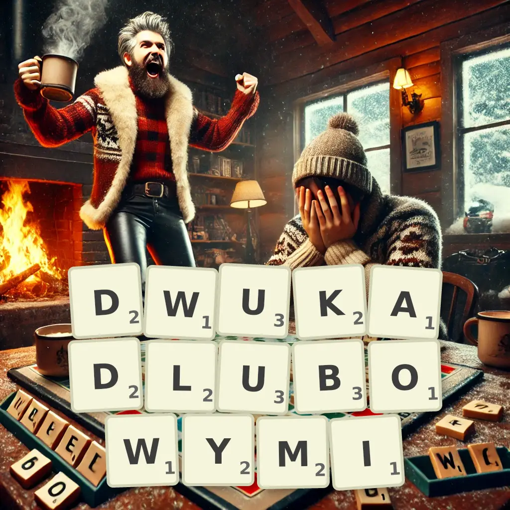 Słowa z liter DWUKADŁUBOWYMI