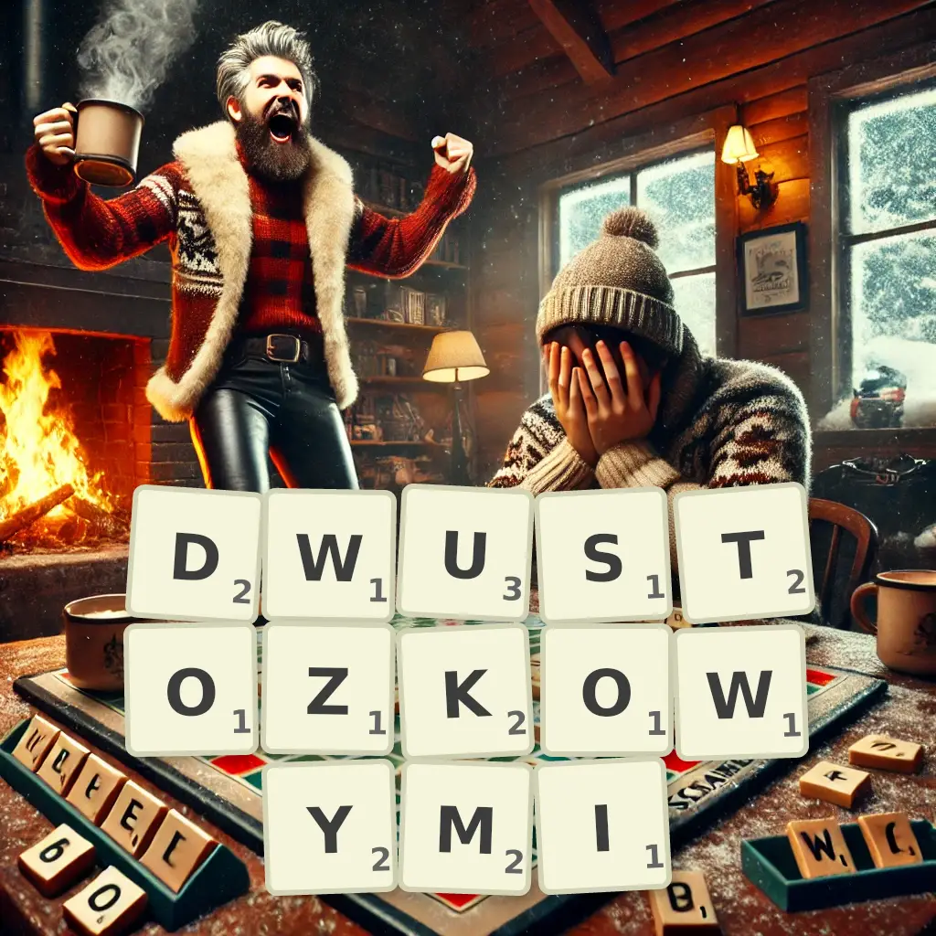 Słowa z liter DWUSTOŻKOWYMI