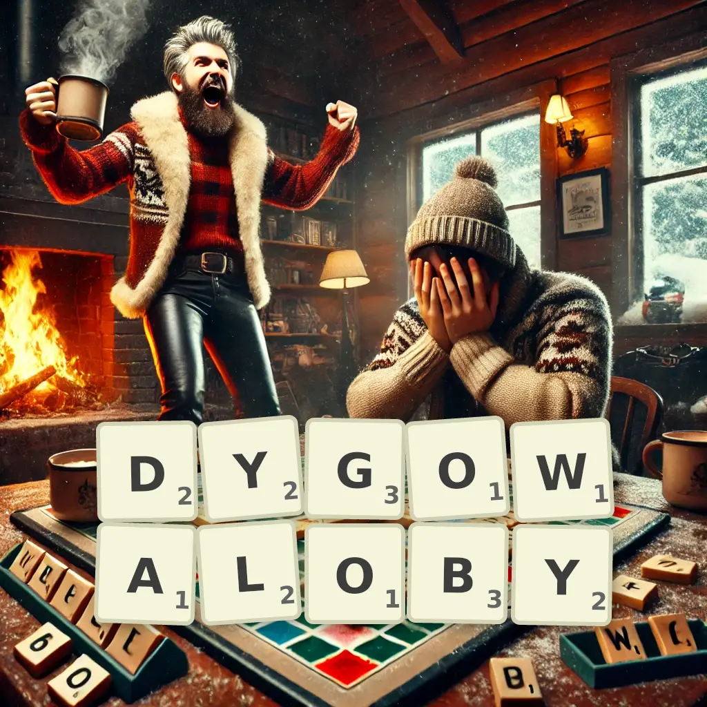 Słowa z liter DYGOWAŁOBY