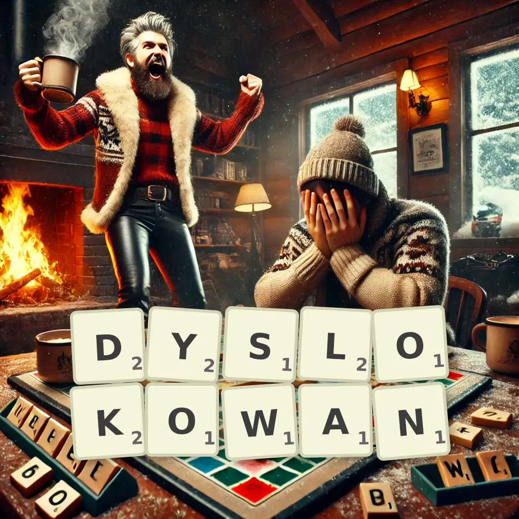 Słowa z liter DYSLOKOWAŃ