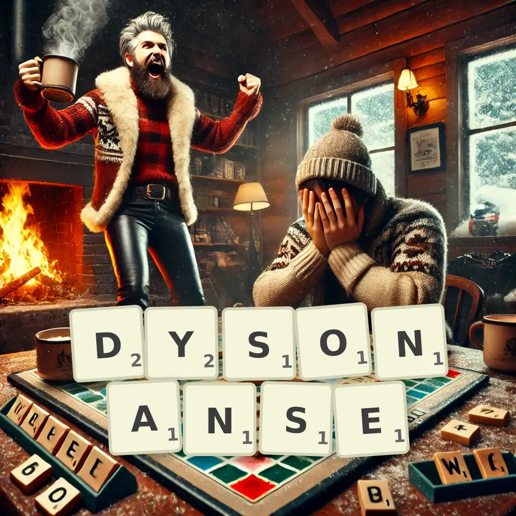 Słowa z liter DYSONANSE