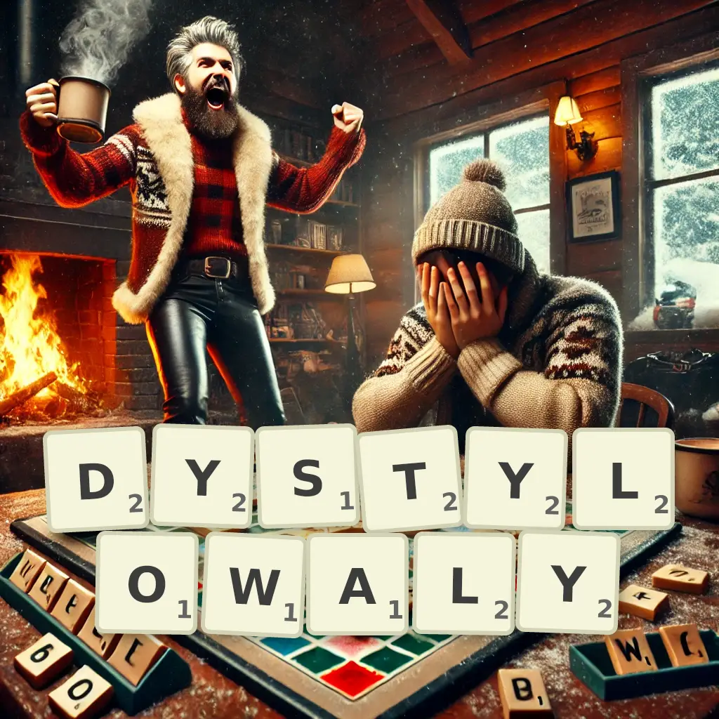 Słowa z liter DYSTYLOWAŁY