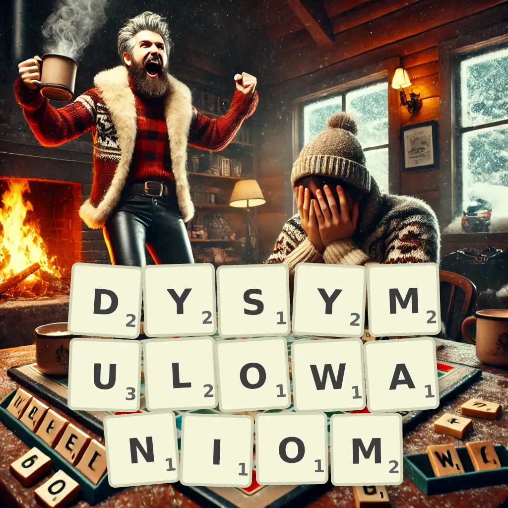 Lista słów z liter DYSYMULOWANIOM Słowa z liter DYSYMULOWANIOM