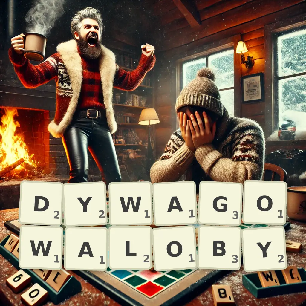 Słowa z liter DYWAGOWAŁOBY