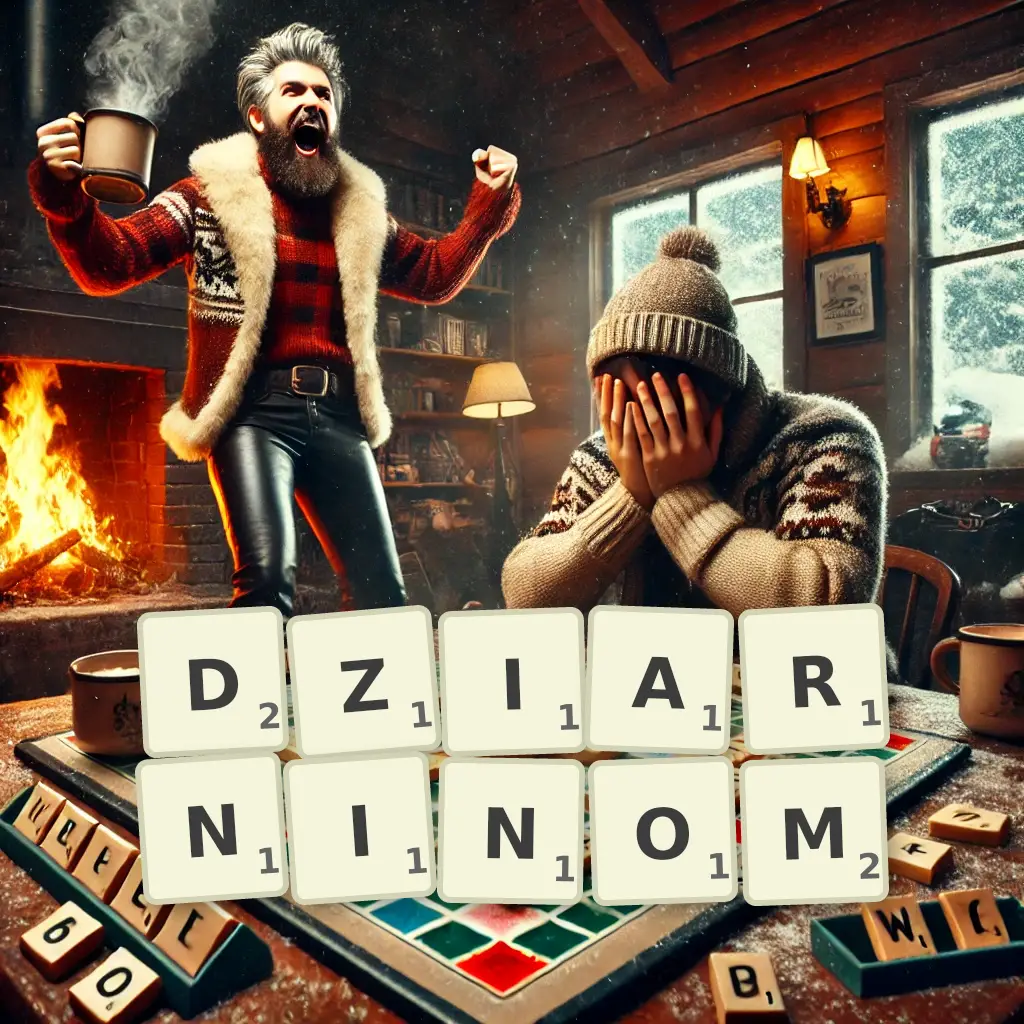 Słowa z liter DZIARNINOM
