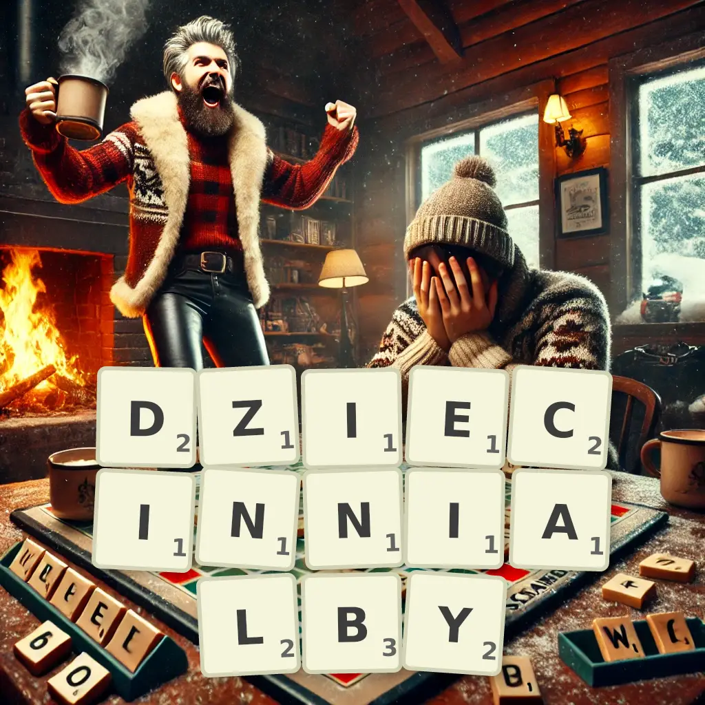 Słowa z liter DZIECINNIAŁBY