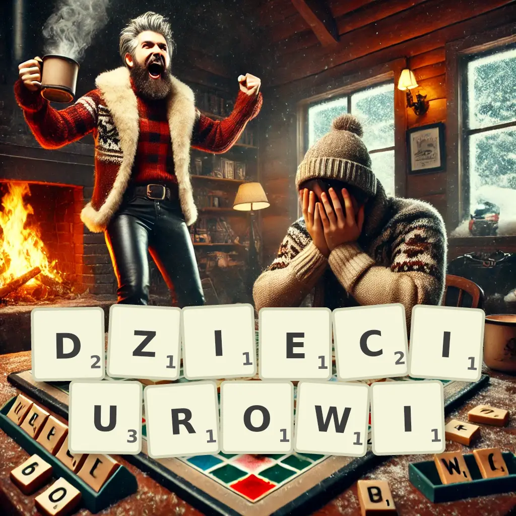 Słowa z liter DZIĘCIUROWI