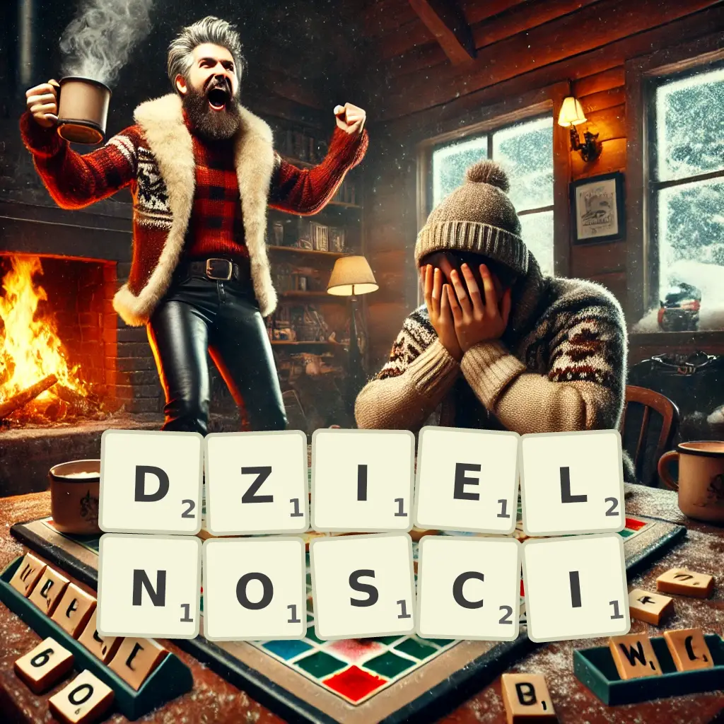 Słowa z liter DZIELNOŚCI