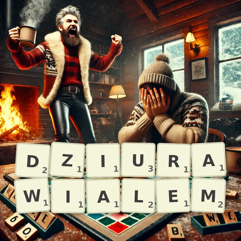 Słowa z liter DZIURAWIAŁEM