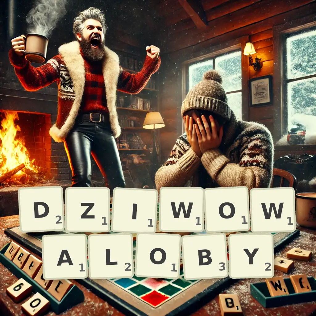 Słowa z liter DZIWOWAŁOBY