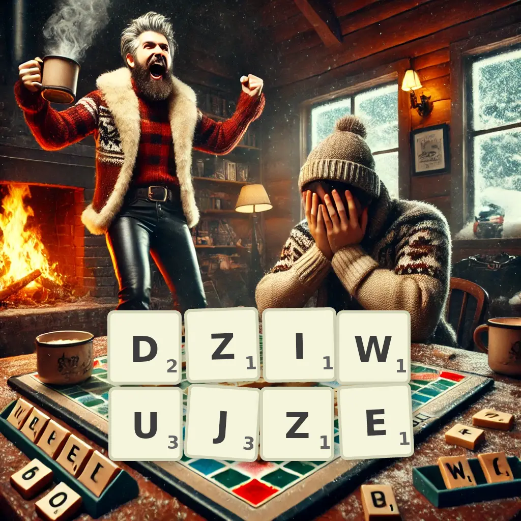 Słowa z liter DZIWUJŻE