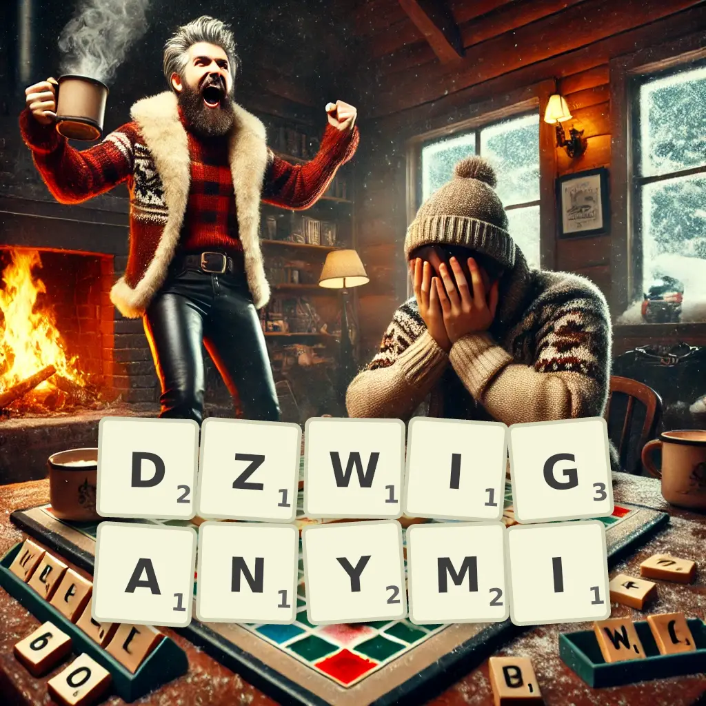 Słowa z liter DŹWIGANYMI