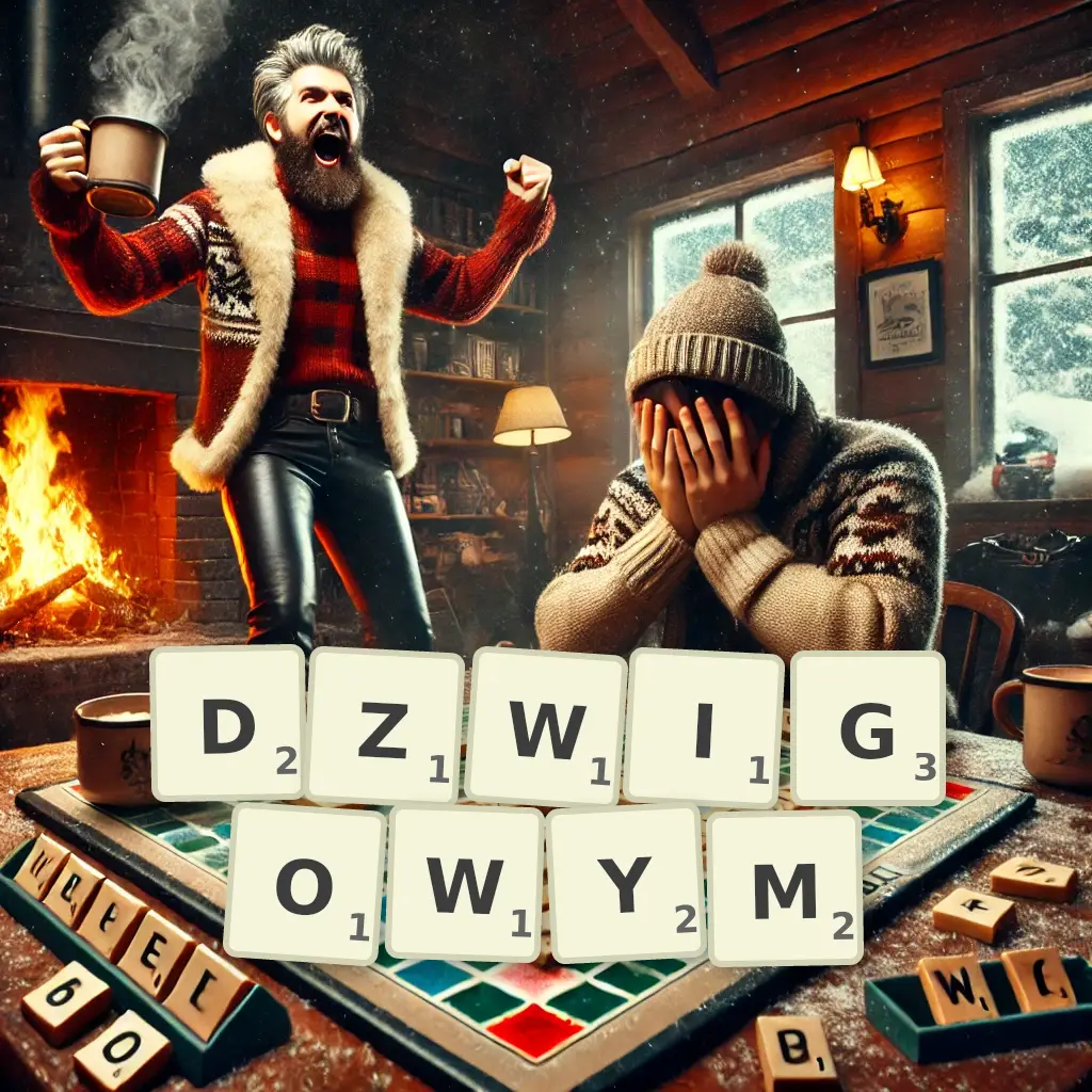 Słowa z liter DŹWIGOWYM