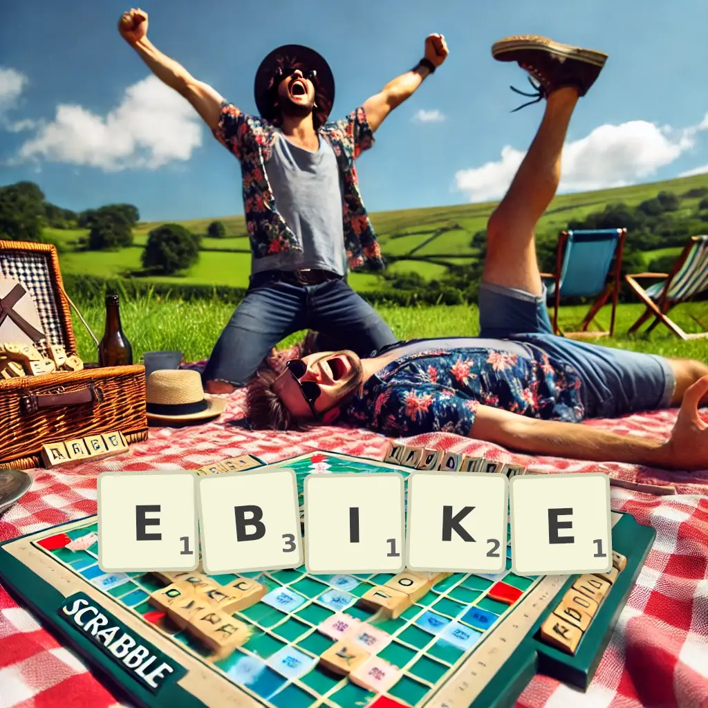 Lista słów z liter EBIKE Słowa z liter EBIKE