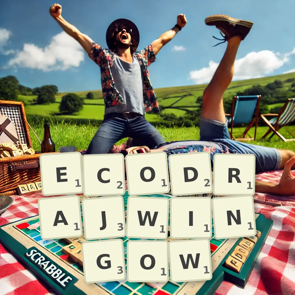 Słowa z liter ECODRAJWINGÓW
