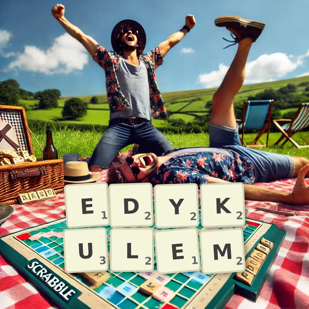Słowa z liter EDYKUŁEM