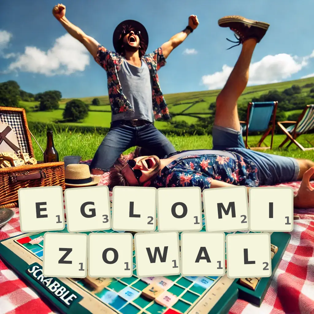 Słowa z liter EGLOMIZOWAŁ