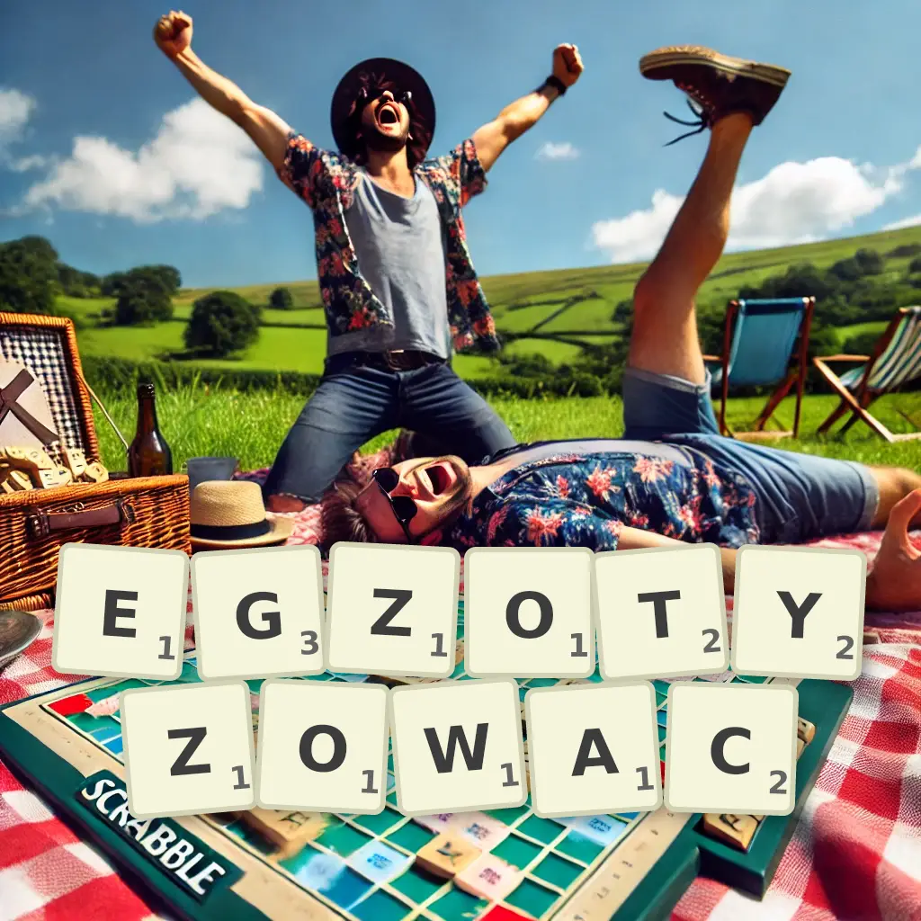 Słowa z liter EGZOTYZOWAĆ
