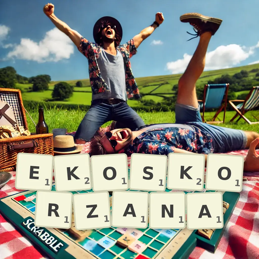 Słowa z liter EKOSKÓRZANA