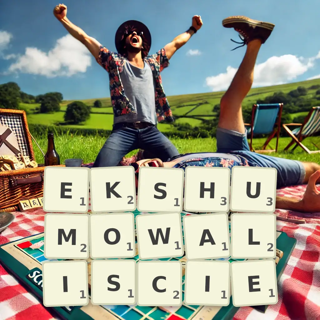 Słowa z liter EKSHUMOWALIŚCIE