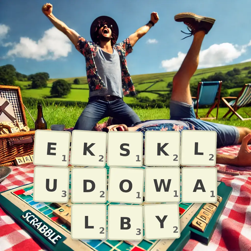 Słowa z liter EKSKLUDOWAŁBY