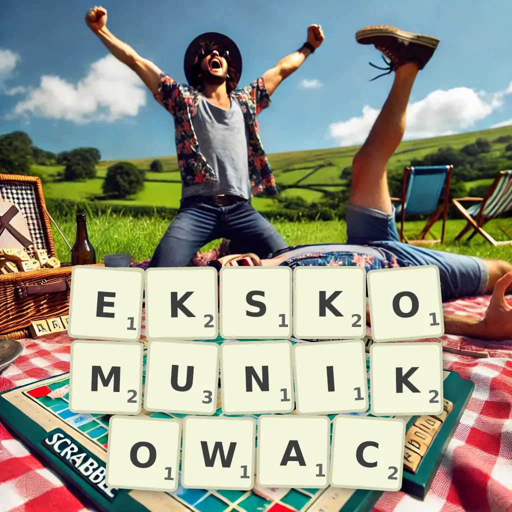 Słowa z liter EKSKOMUNIKOWAĆ
