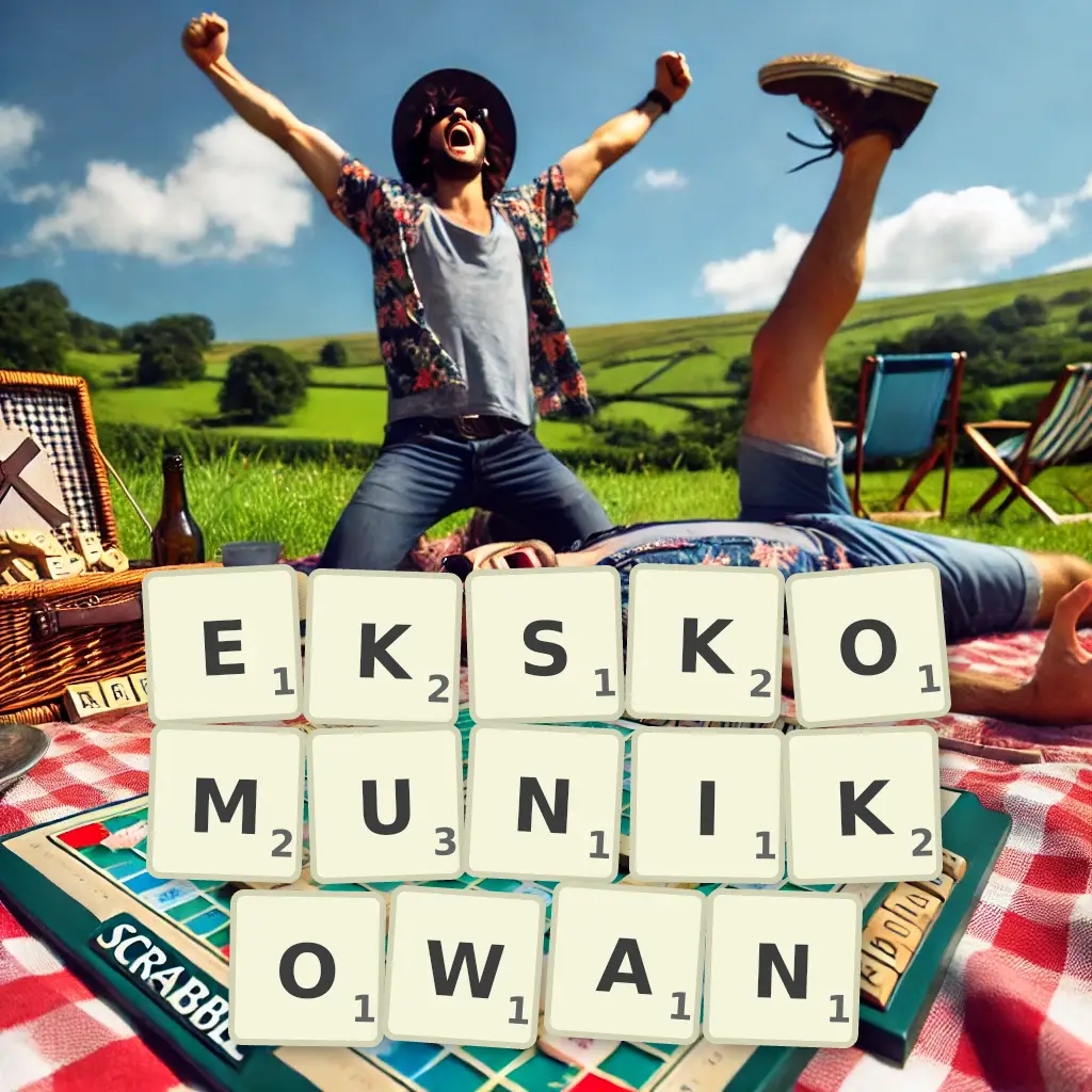 Słowa z liter EKSKOMUNIKOWAŃ