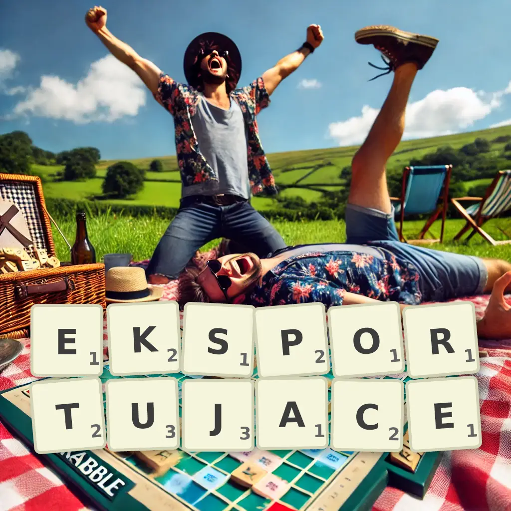 Słowa z liter EKSPORTUJĄCE