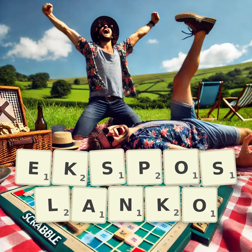 Słowa z liter EKSPOSŁANKO