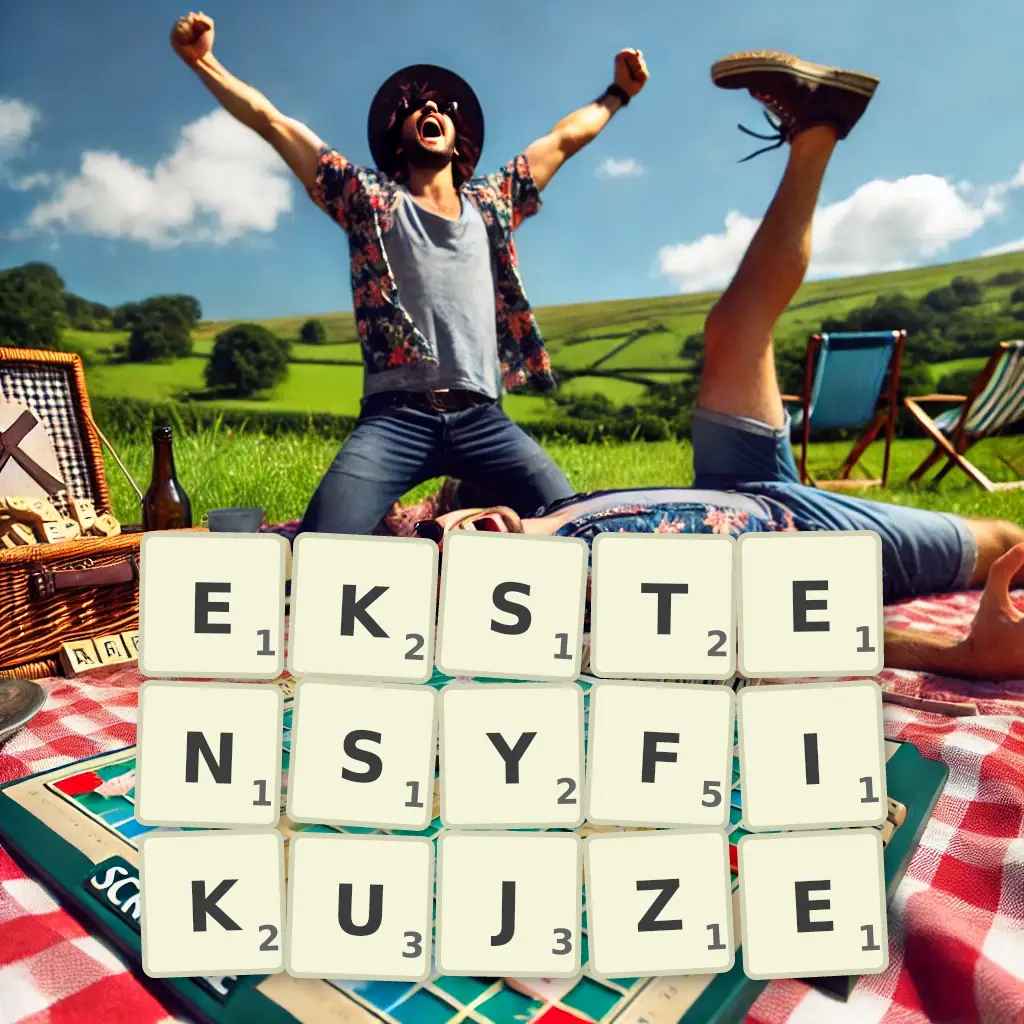 Słowa z liter EKSTENSYFIKUJŻE