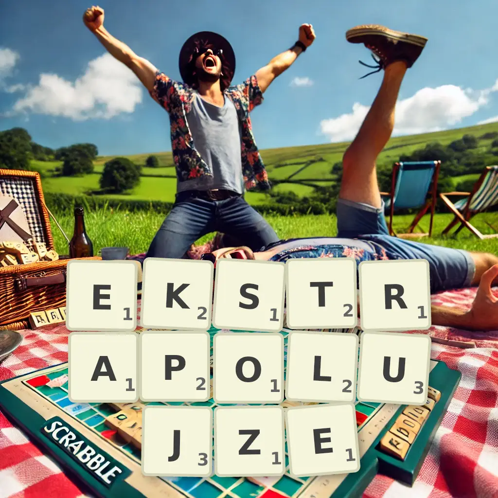 Słowa z liter EKSTRAPOLUJŻE