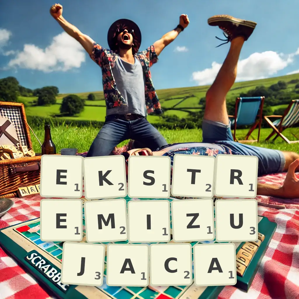Słowa z liter EKSTREMIZUJĄCĄ