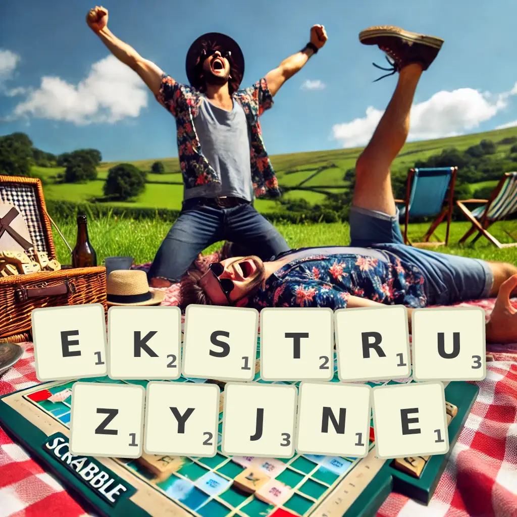 Słowa z liter EKSTRUZYJNE