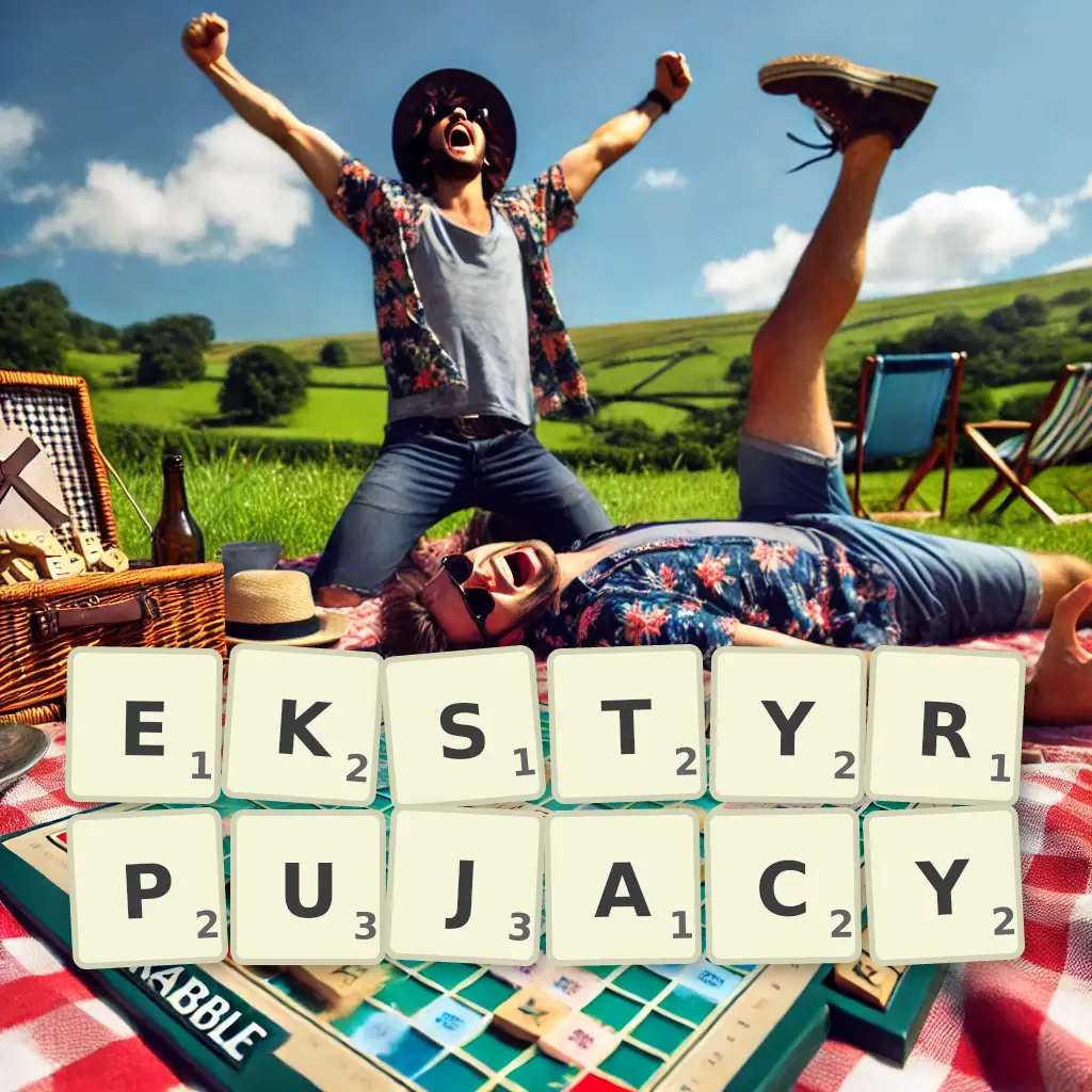 Słowa z liter EKSTYRPUJĄCY