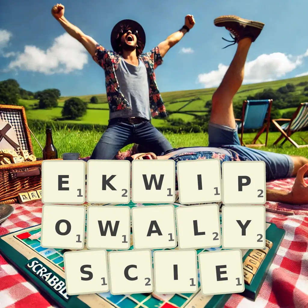 Słowa z liter EKWIPOWAŁYŚCIE