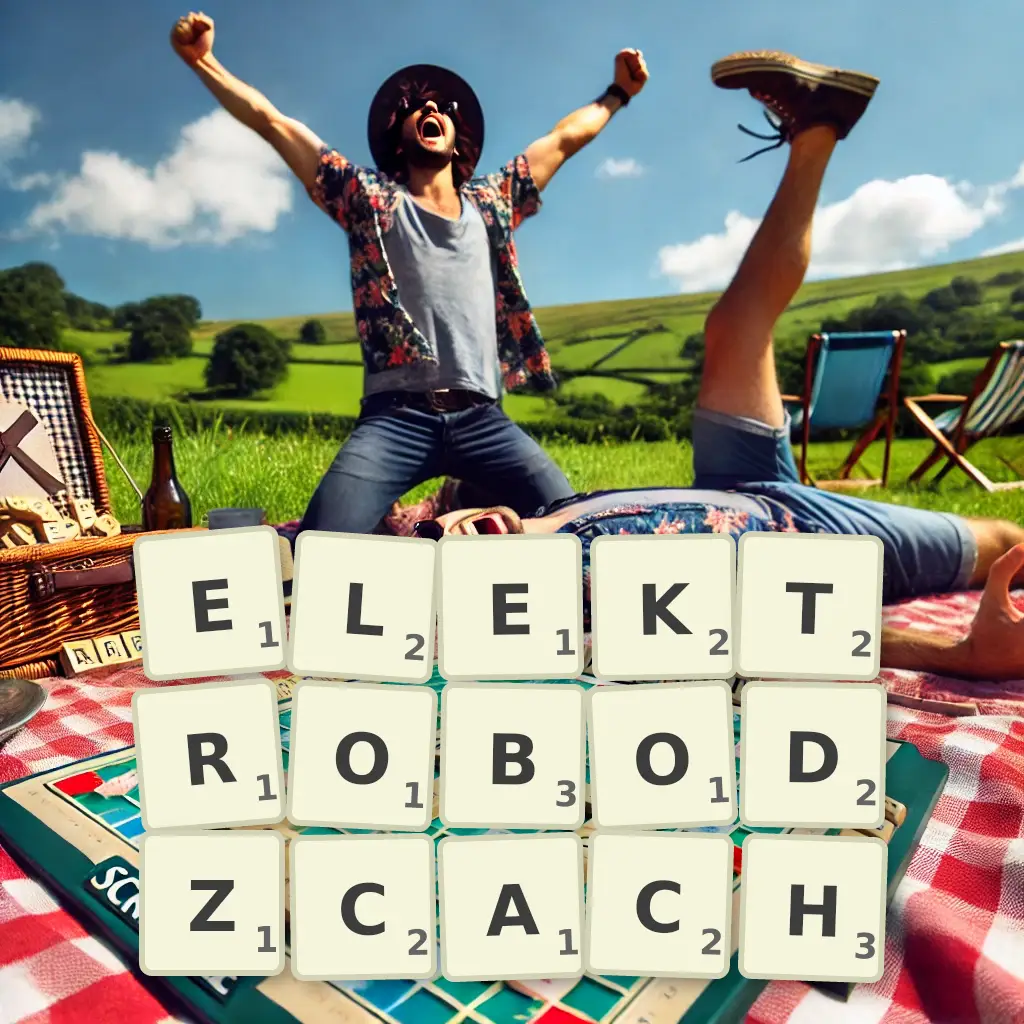 Słowa z liter ELEKTROBODŹCACH