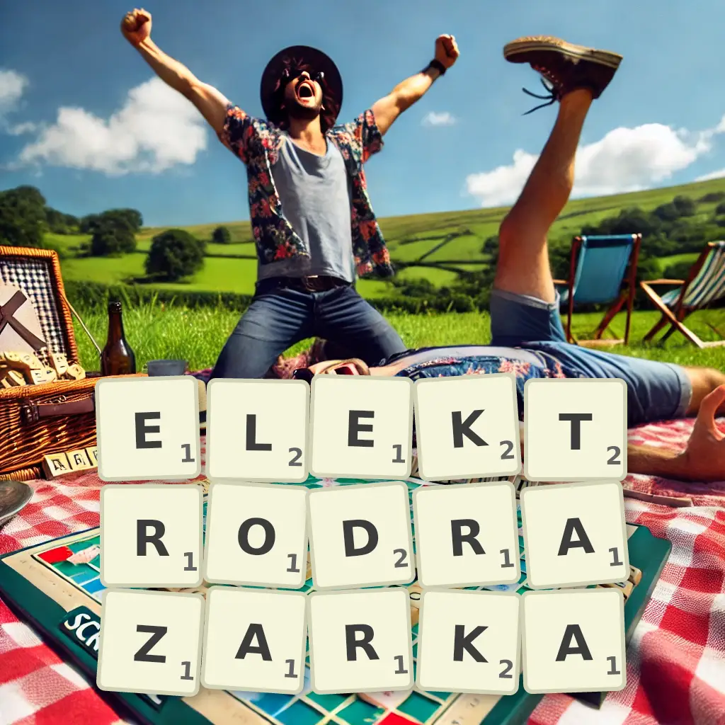 Słowa z liter ELEKTRODRĄŻARKA